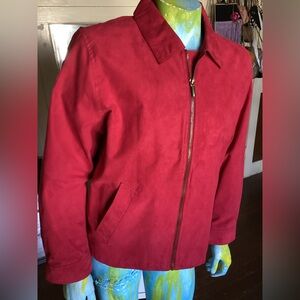 Fantastic red Rain Forest jacket